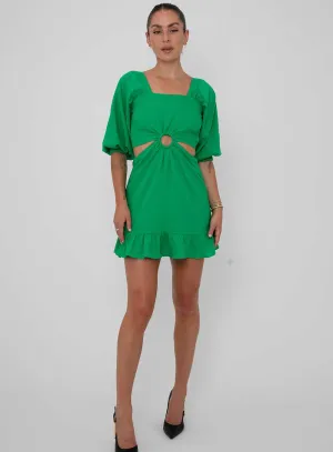 Rose Dress-GREEN