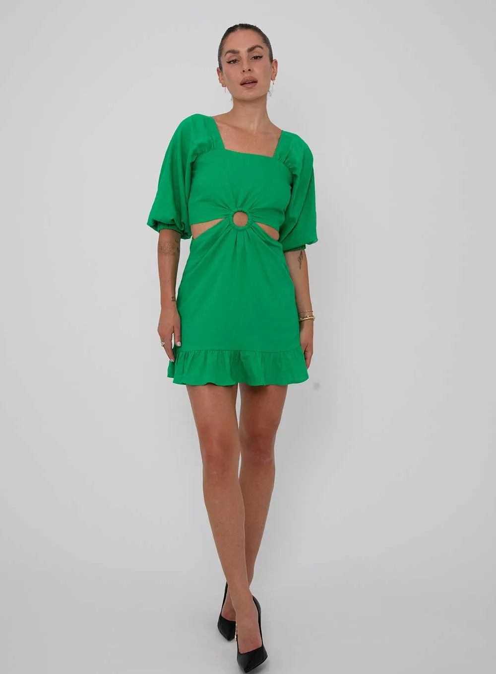 Rose Dress-GREEN