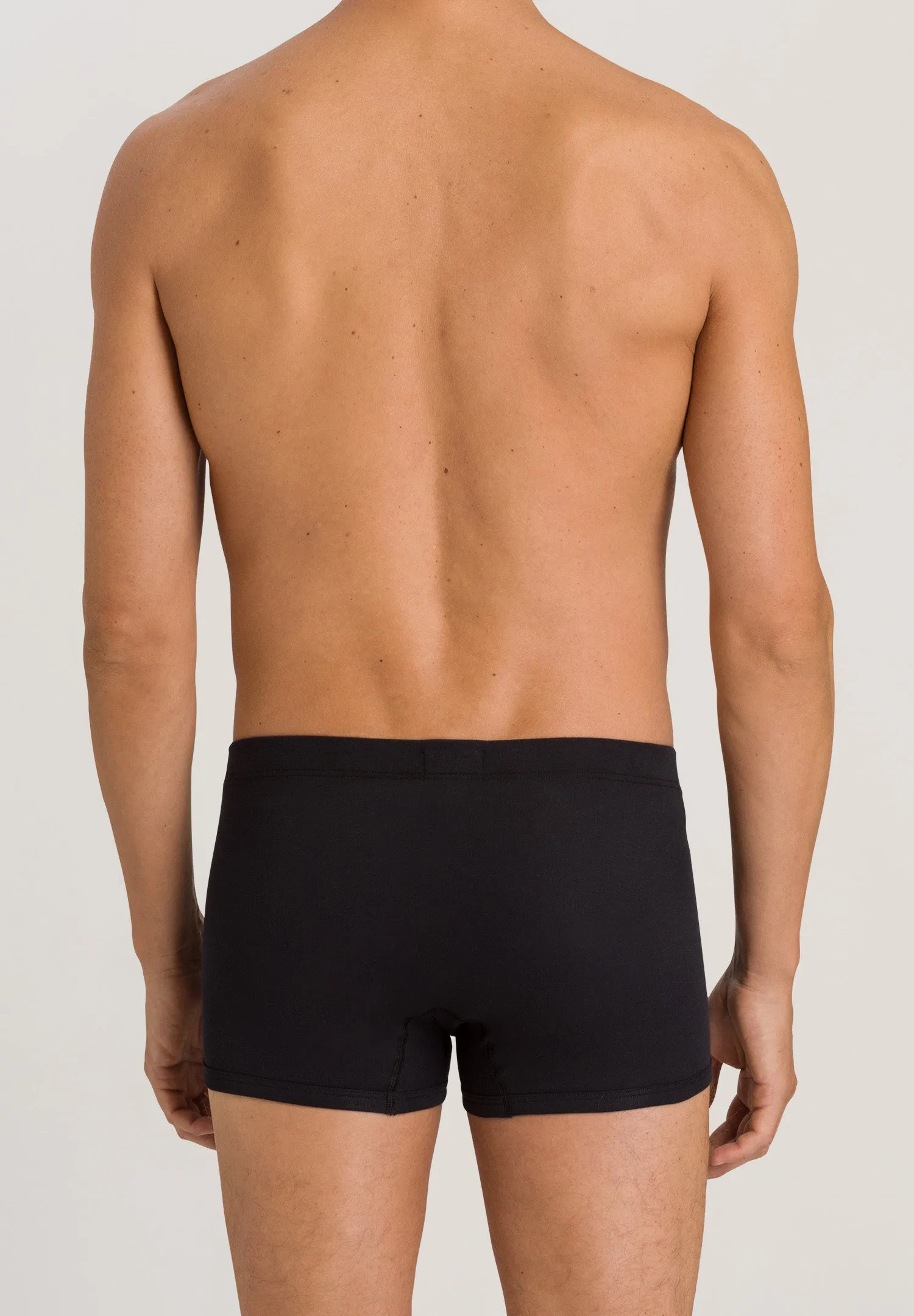 Sea Island Cotton Boxer Brief | Black 73171-019