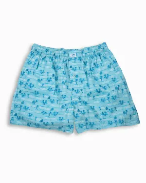 Southern Tide Men's Nice to Sea You Boxer Boxer - Rain Water