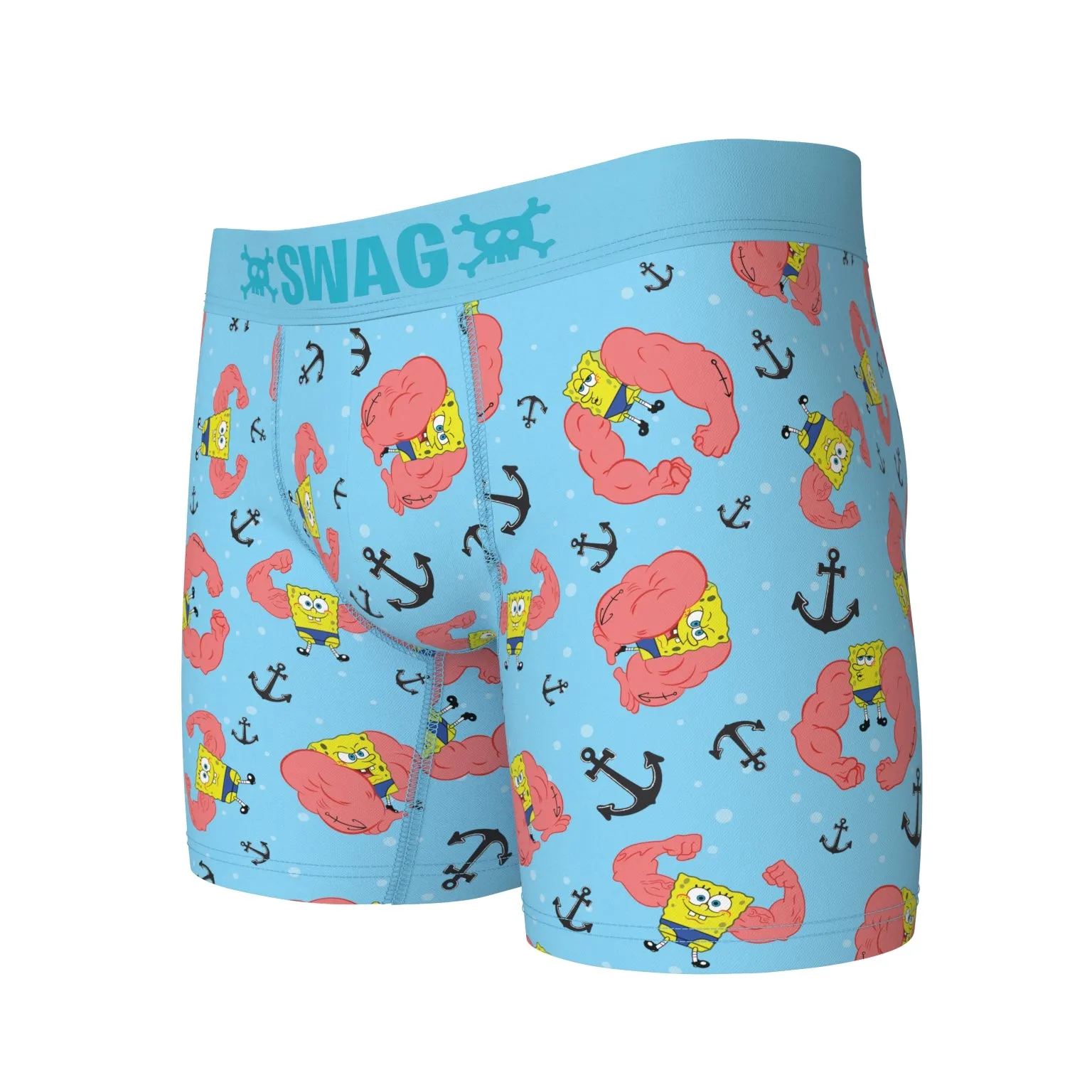 SWAG - SpongeBob Muscle Bob Boxers