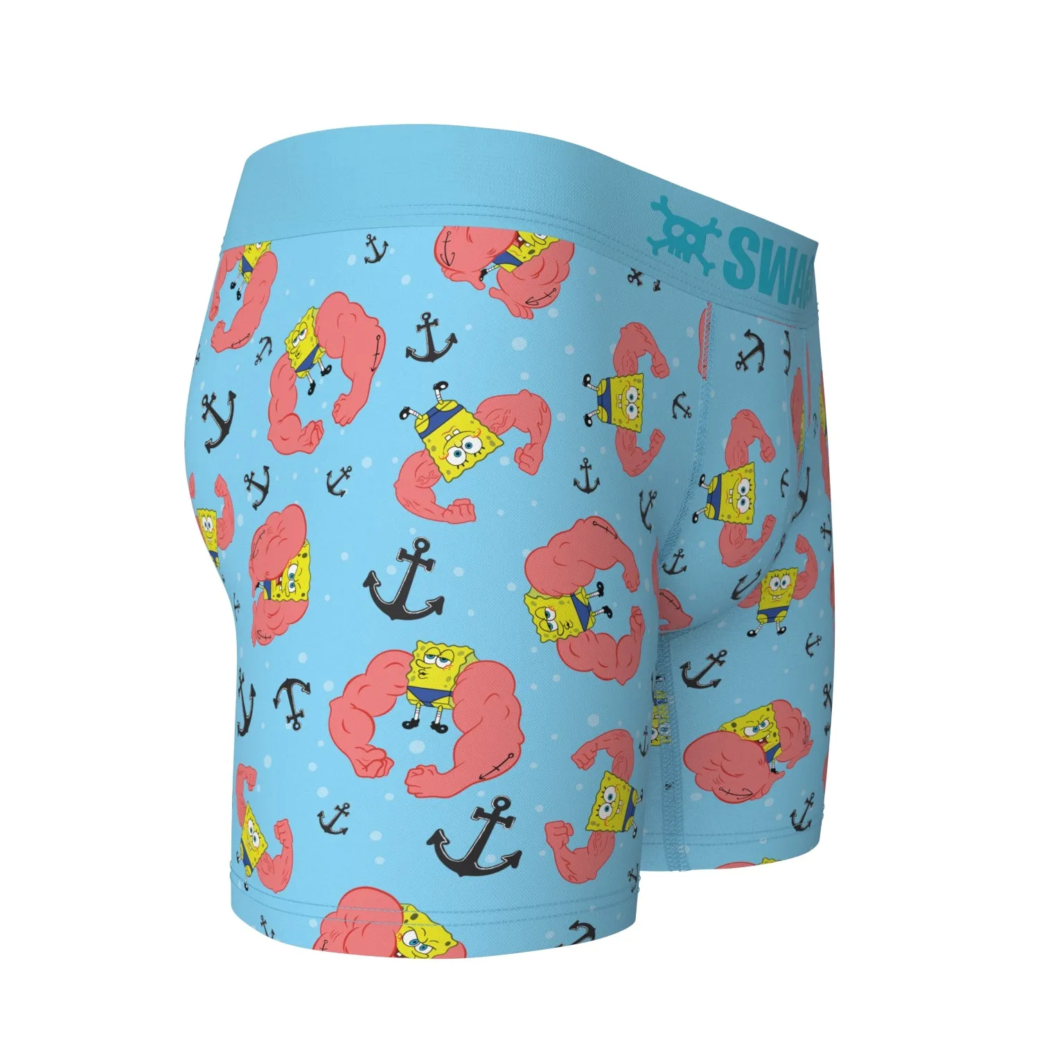 SWAG - SpongeBob Muscle Bob Boxers