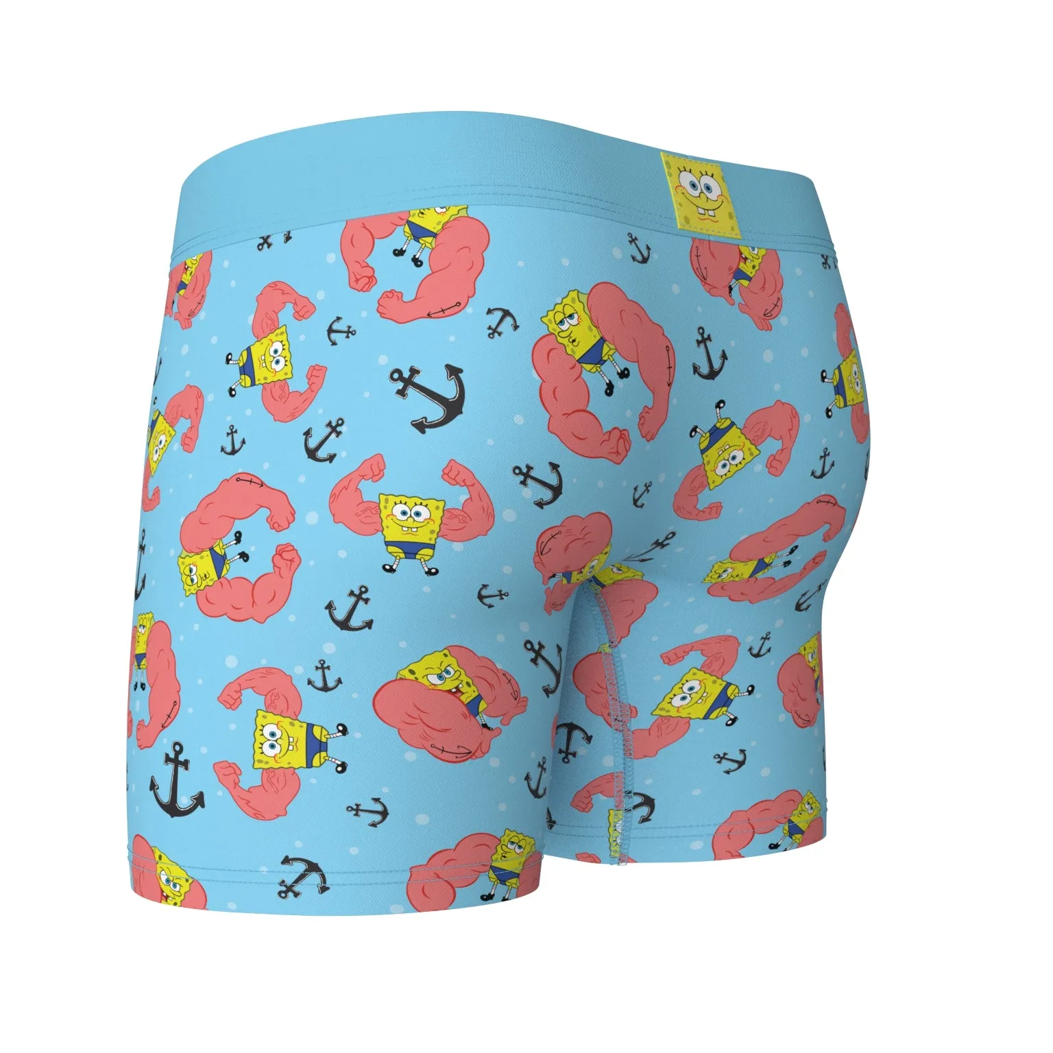 SWAG - SpongeBob Muscle Bob Boxers