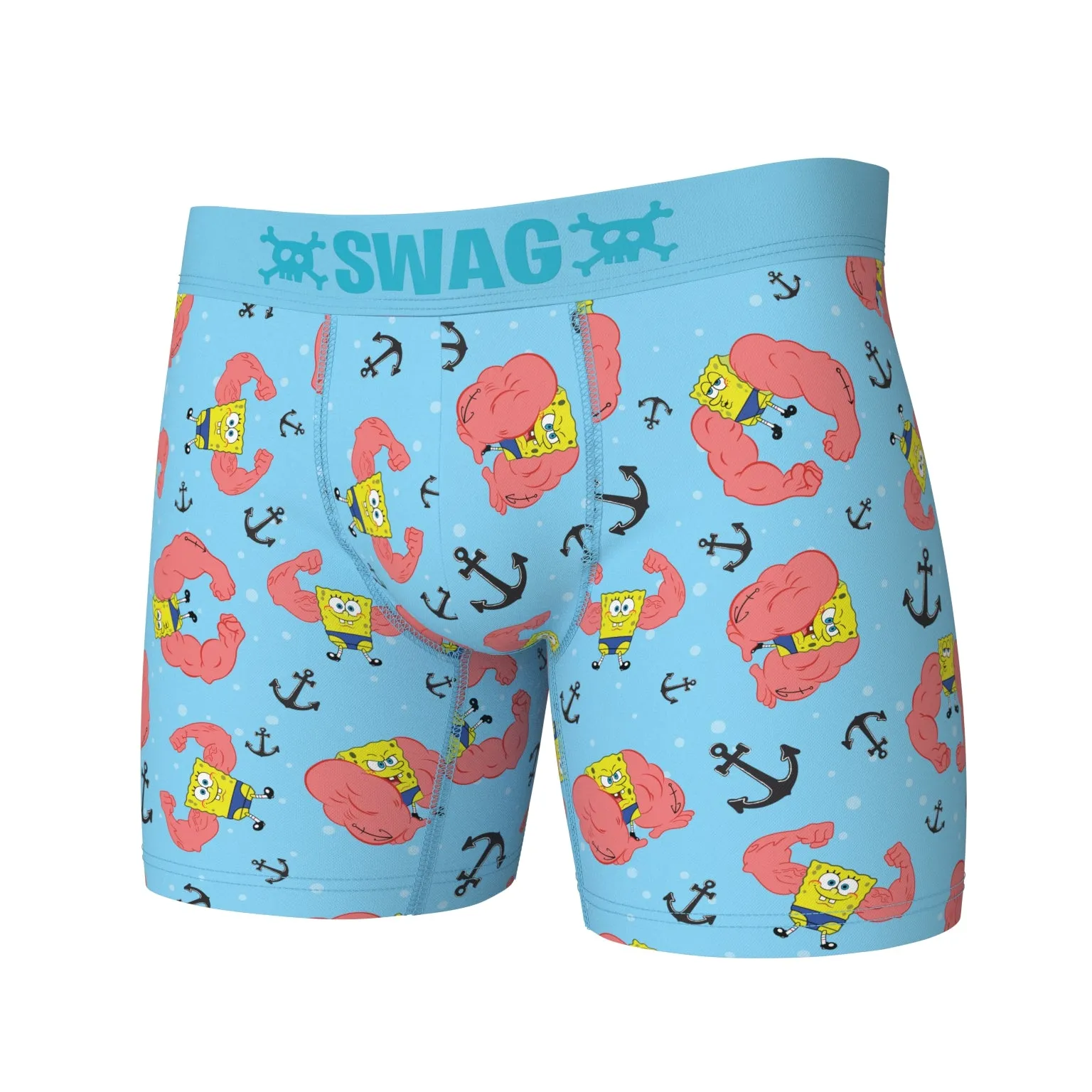 SWAG - SpongeBob Muscle Bob Boxers