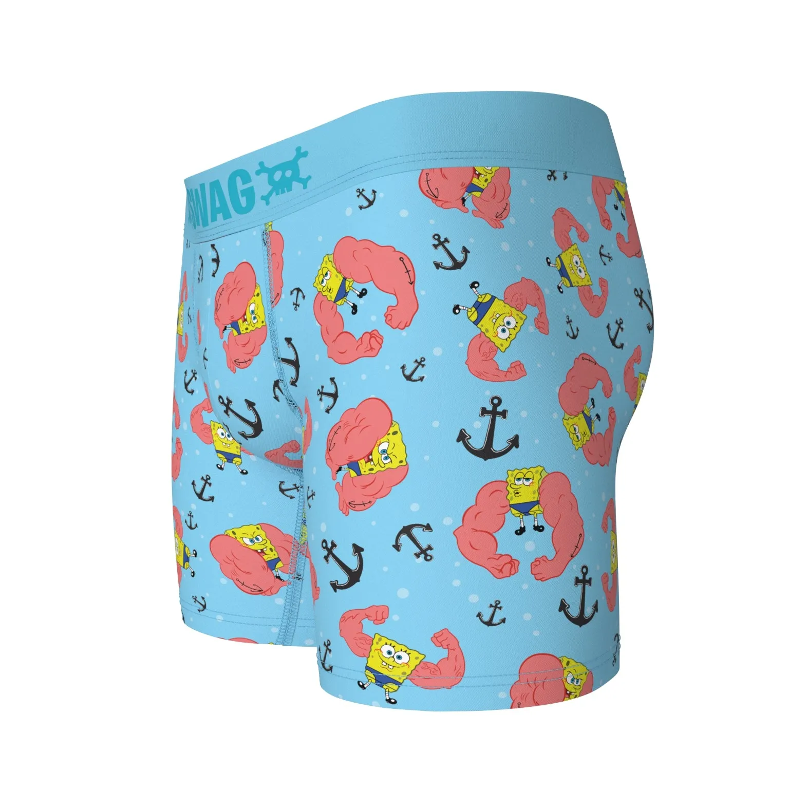 SWAG - SpongeBob Muscle Bob Boxers