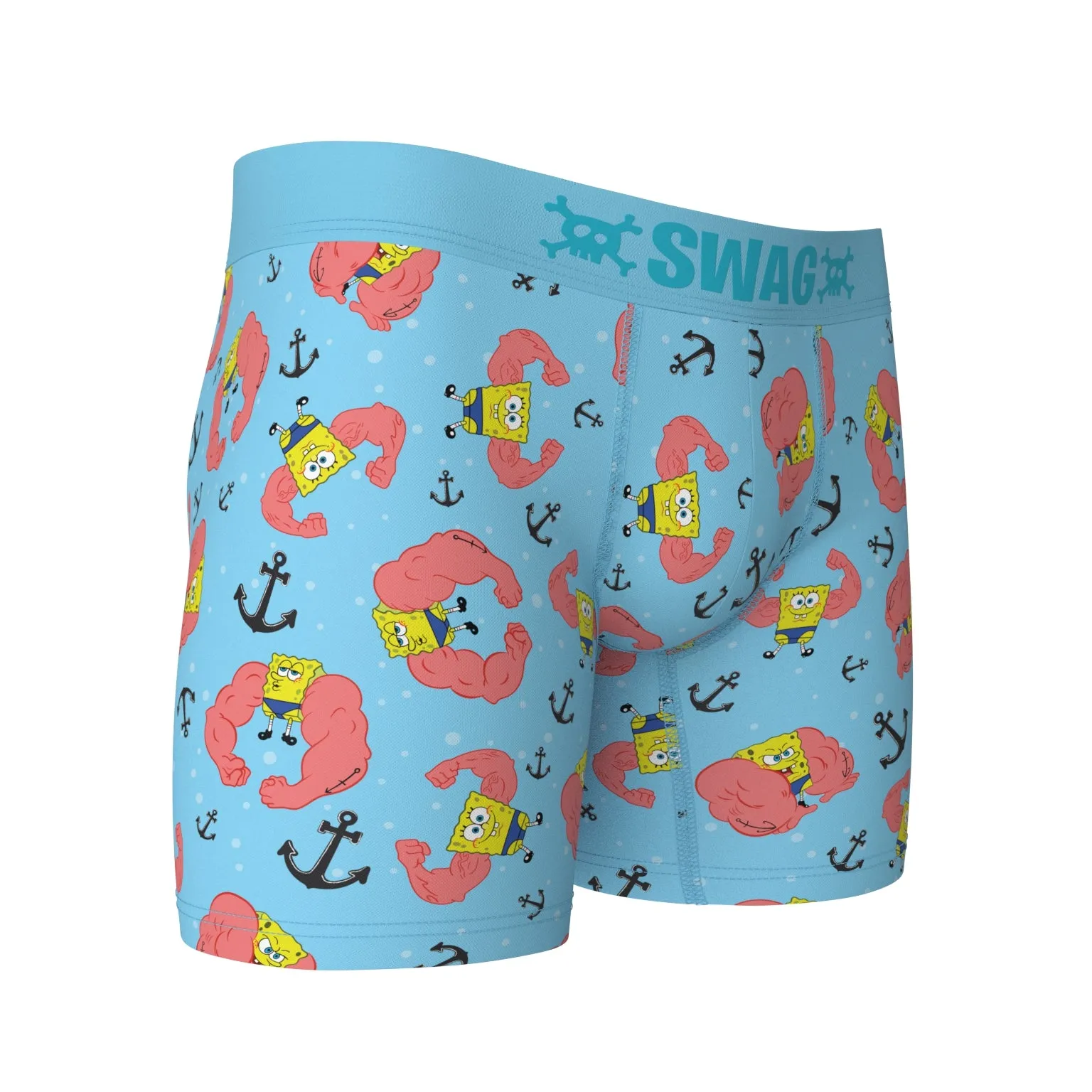 SWAG - SpongeBob Muscle Bob Boxers