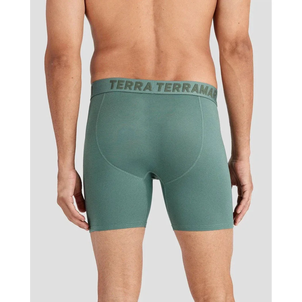 Terramar Men's 3 Pack Performance Boxer