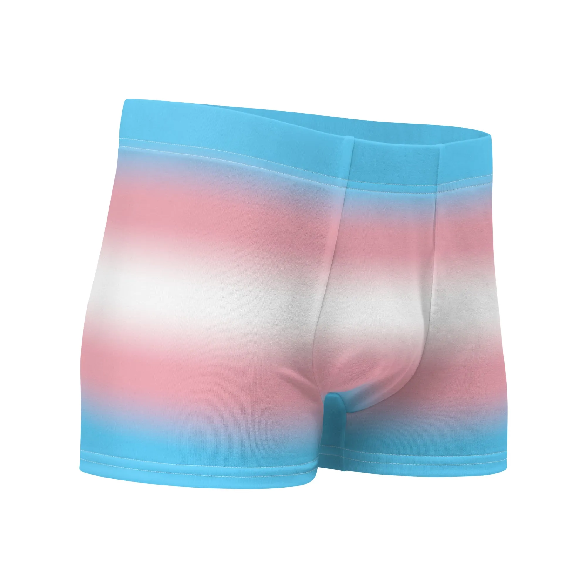 Transgender Trans Pride Boxer Briefs Underwear in Ombre