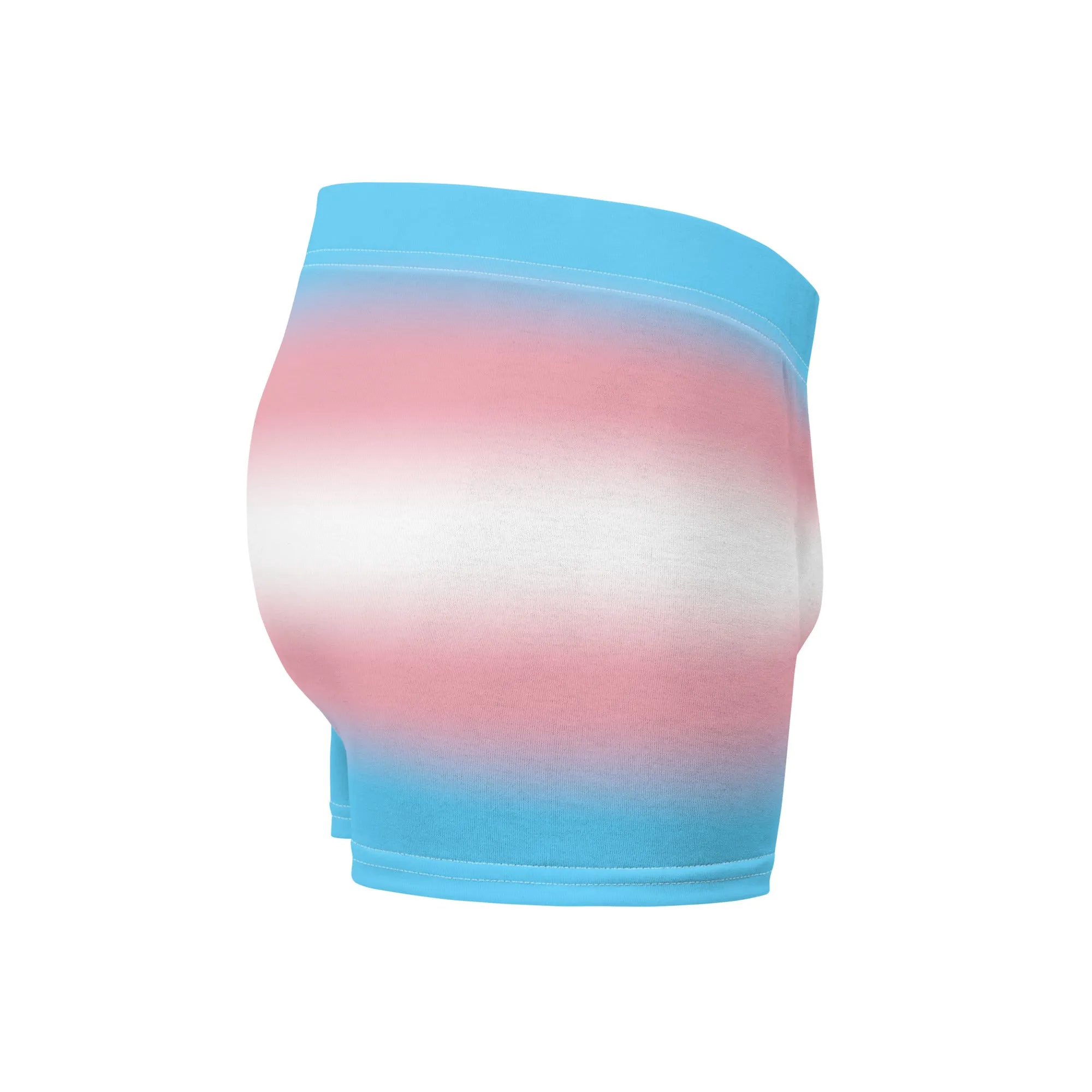 Transgender Trans Pride Boxer Briefs Underwear in Ombre