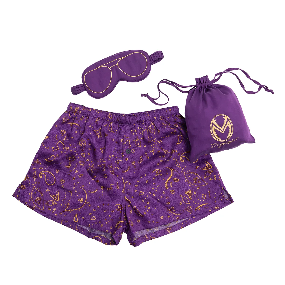 Vox Machina Collection: Scanlan Shorthalt Boxers & Sleep Mask Set