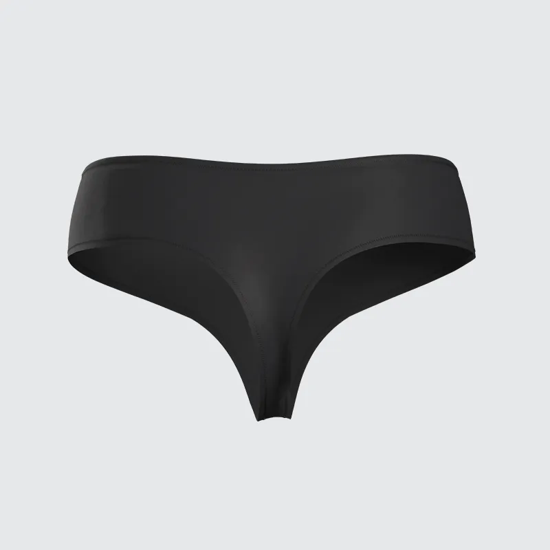 Women's Everyday Thong in Black | Smart Apparel