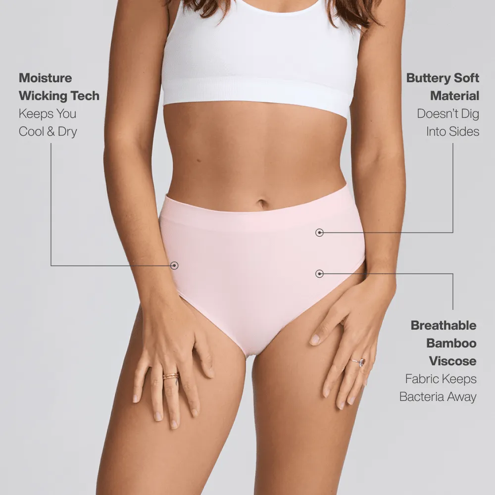 Women's SmoothFit Full Brief - Rosé All Day