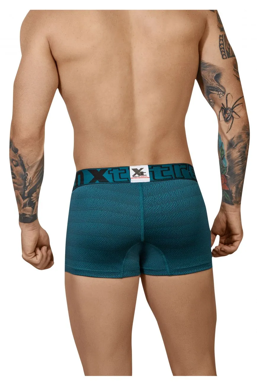 Xtremen 51449C Geometric Jacquard Trunk Color Petrol